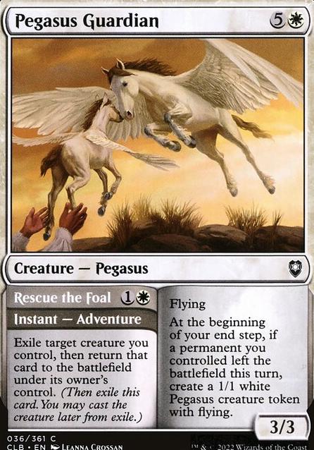 Featured card: Pegasus Guardian / Rescue the Foal